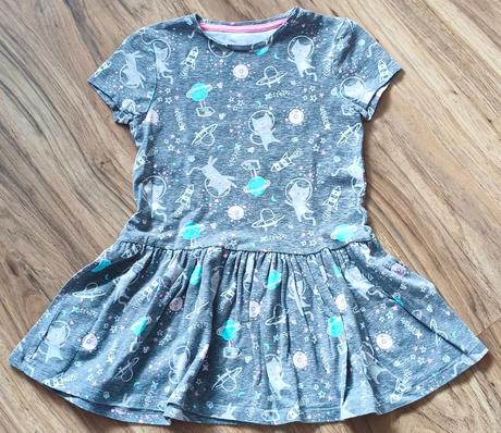 Bavlnené šaty v. 104/110 (4-5 rokov), f&f,110