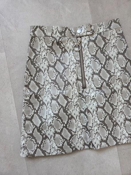Koženková sukňa xxs, h&m,xs