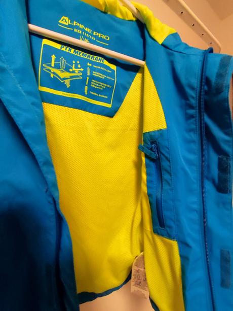 Outdoorová detská bunda alpine pro, alpine pro,116