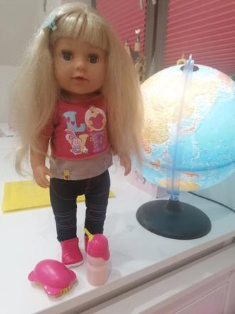 Bábika staršia sestrička baby born,