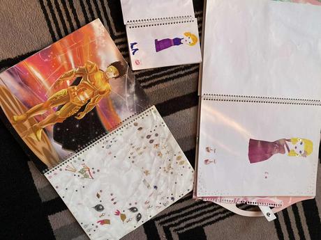 Top model omaľovávanky 3 kusy,