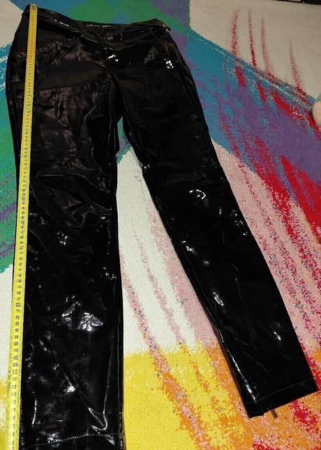 Icona pop ginatricot pvc nohavice 38, 38