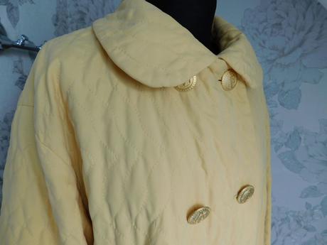 Damska luxusna vintage prechodna bunda, 44