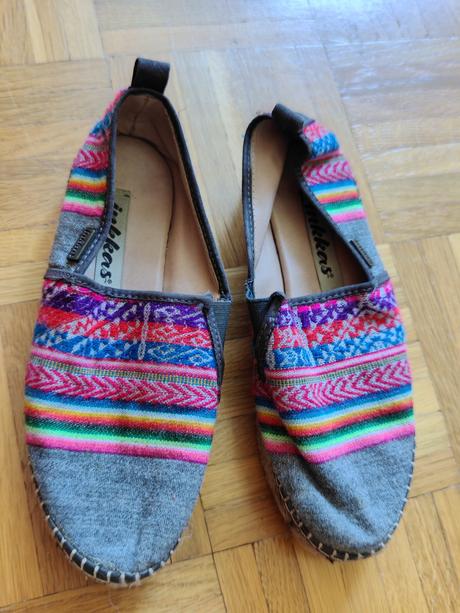 Inkass pohodlné vzdušné letné espadrilky 38, 38