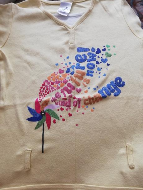 Dlhšie tričko, c&a,122