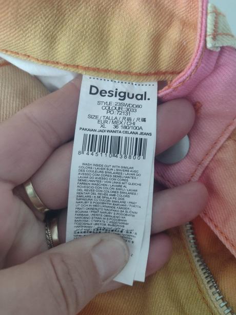 Rifle desigual, nové s visačkou veľkosť xl., desigual,xl