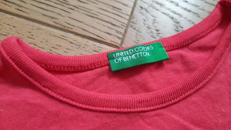 Tricko benetton s rybkami, vel. 3-4 r., benetton,98