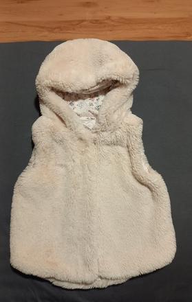 Vestička krémová pre dievčatko veľ.92, 92