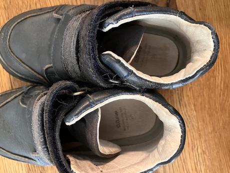 Dd step prechodne kozene topánky 27, d.d.step,27