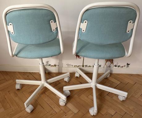 Ikea iörfjäll detská stolicka biela svetl.,