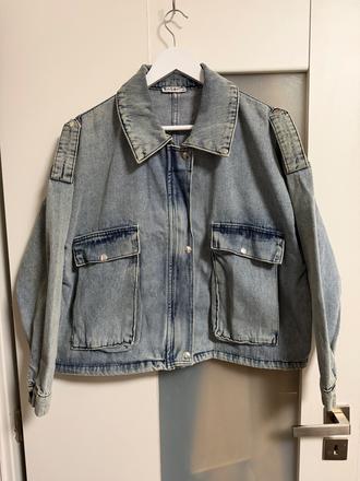 Cropp rifľová bunda, 38