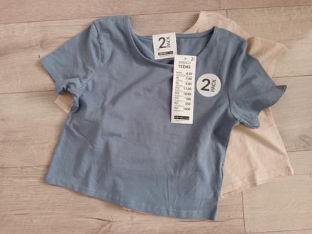Nové tričká s krátkym rukávom, pepco,158