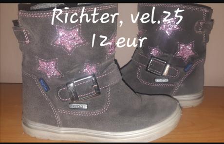 Predám cižmy z brusenej kože, richter,25