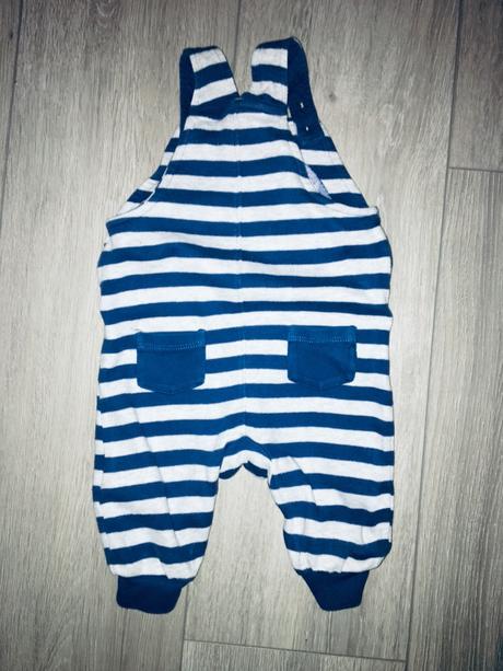 Pruhované bavlnené gaťuše na traky, mothercare,68