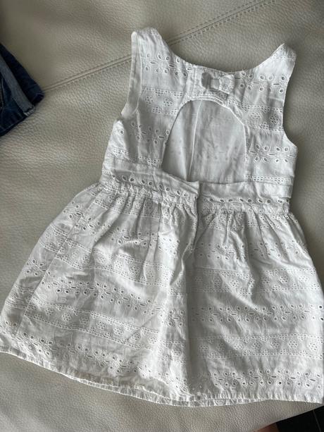 H&m prekrásne madeirove šaty vel.110, h&m,110