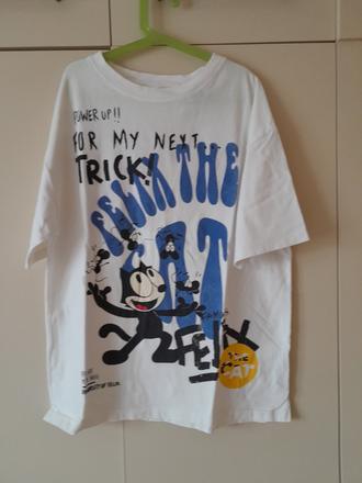 Bavlnené tričko, zara,164