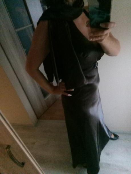 Čokoladovo hnedé šaty, 40