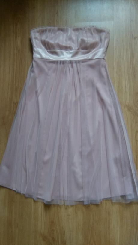 Krásne púdrové šaty 36/38, m