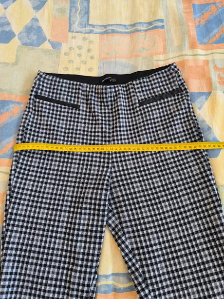 Kárované nohavice, stradivarius,m