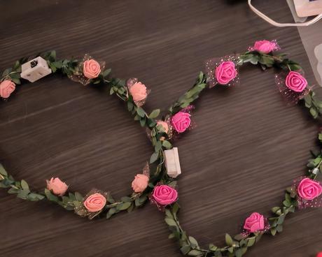 Krásne svietiace, blikajúce čelenky kus 10 e, 