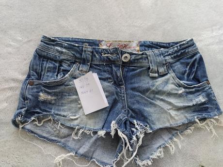 Kraťasy riflové, river island,xs