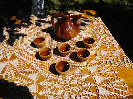 Bulharská keramika likérová, top top stav,, 