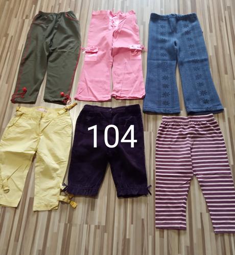 Veľký balík 104 dievčenské 29 ks, 104–116