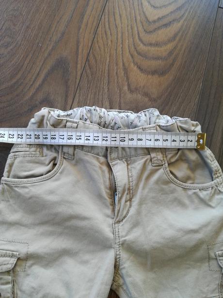 Nohavice s vačkami, h&m,74