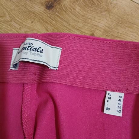 Cyklámenové cigaretové nohavice/jeggins, tchibo,46