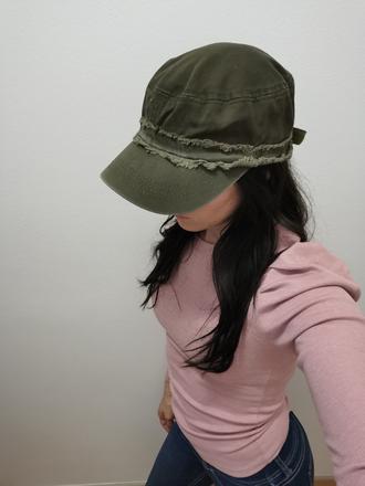 Khaki vojenska zelena šiltovka xs, xs