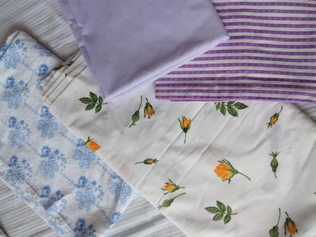 Látka na patchwork spolu,