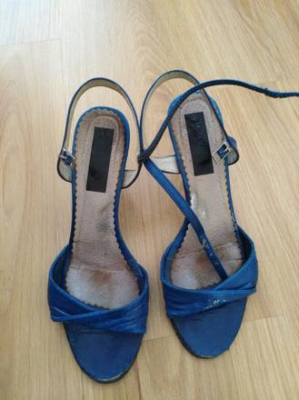 Modré sandále, 38