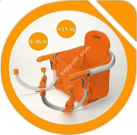 Jedálenská stolička prenosná momma, 