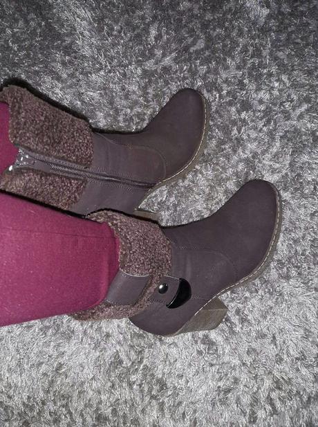 Kotnikove čižmy zateplené darujem., norn,36