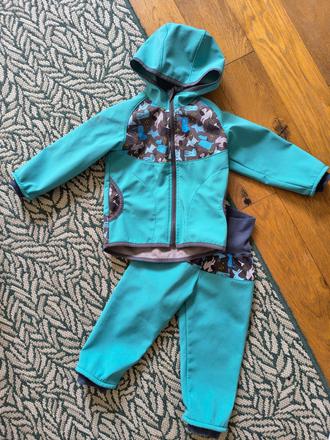 Sofshellovy komplet unuo 86/92, unuo,92