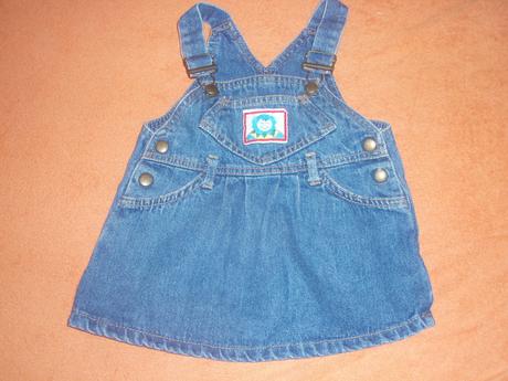 Riflová suknička, 74