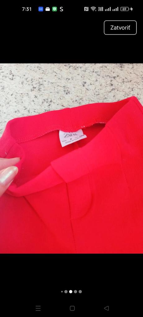 Zara komplet blúzka a legíny, zara,116