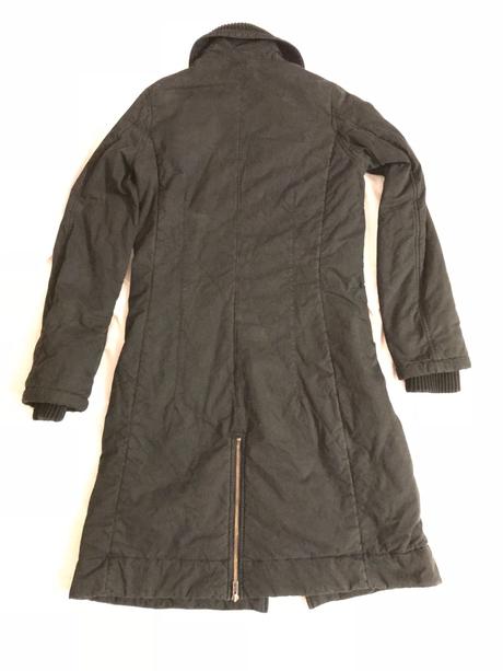 Dámsky čierny kabát, m