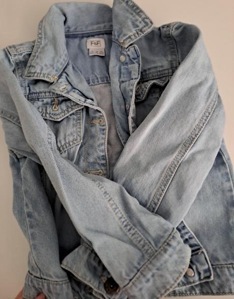 Riflová bunda 116/122, f&f,116