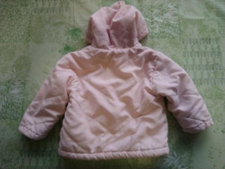 Detská ružová zimná bunda, cherokee, 80-86, cherokee,80
