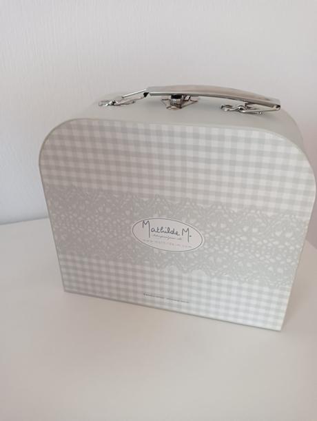 Set vintage kufrík s pokladničkou, 