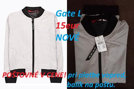 Zimná bunda hm, bombéra hm, h&m,l