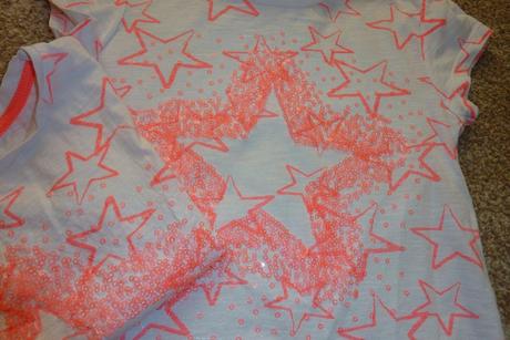 Tričko s flitrami, george,128