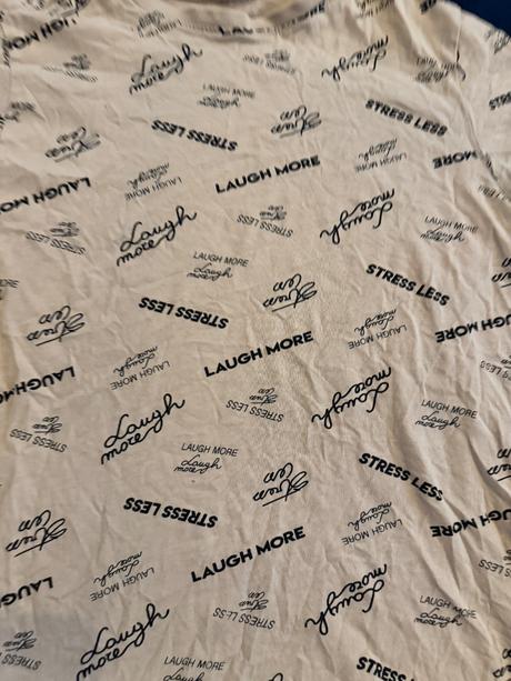 Tričko s napisom, s