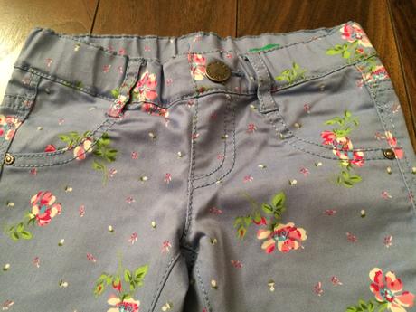 Dievčenské nohavice benetton (3-4 roky), benetton,104