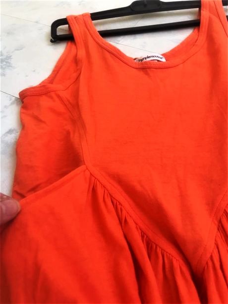 Bavlnené tričkové plážové šaty m/l, l