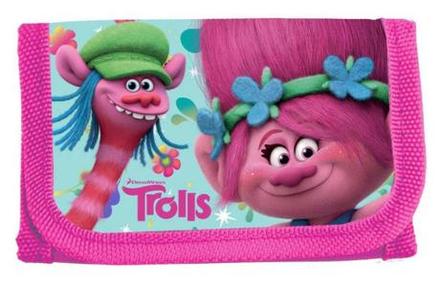 Trolls trollovia peňaženka ,