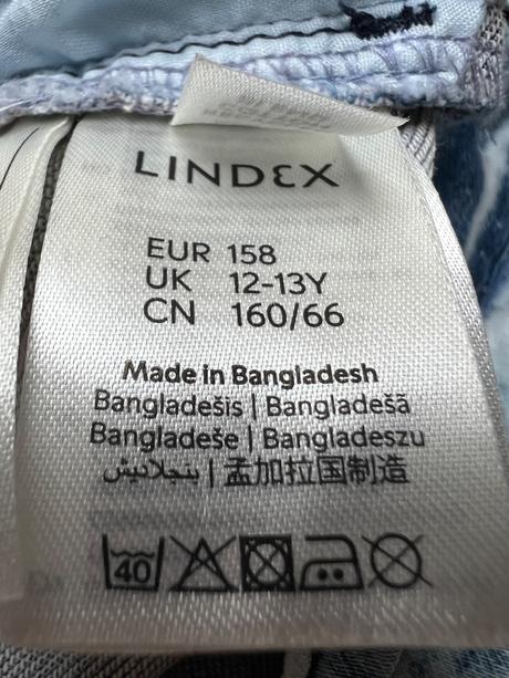 Riflové kraťase pre chlapca, lindex,158