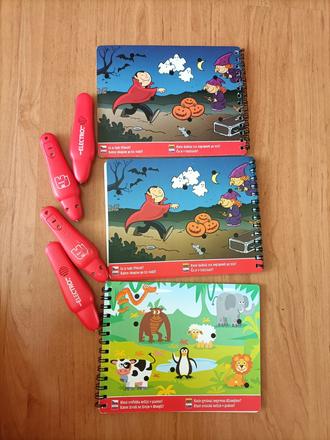 Interaktívne knižky s perom, 