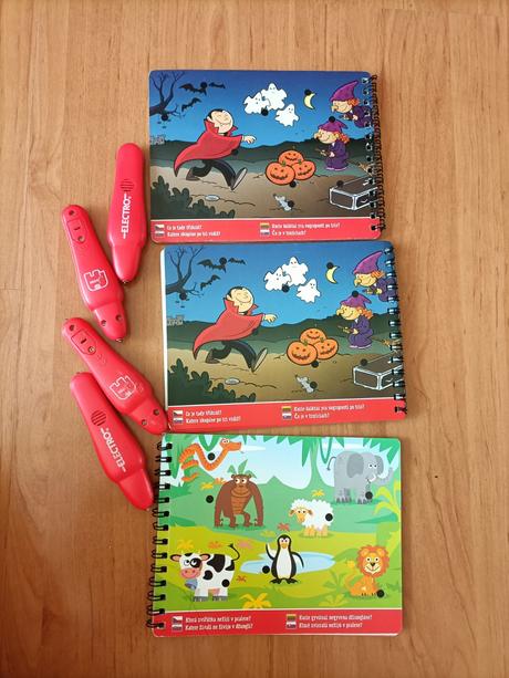 Interaktívne knižky s perom, 